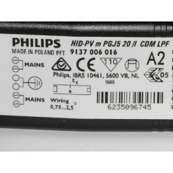 PHILIPS HID-PV m PGJ5 20/I MDL LPF