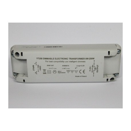 TRANSFORMER halogen / LED 12V 250W 