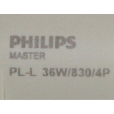 Philips Master PL-L 4P 36W/830 Warm White Fluorescent Lamp 36w Light Bulb 706744 