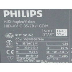 Philips HID-AV C 35-70 /I MDL 220-240V 8718291233121