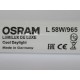 OSRAM L58W/965 LUMILUX DE LUXE Fría Luz del día