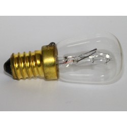 Light bulb for oven 300°, E14 235V 25W T26X56