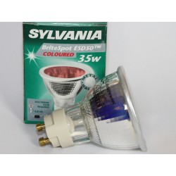 SYLVANIA BRITESPOT ESD50 35W 12° GX10 CZERWONY