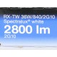 Lámpara fluorescente compacta Radio Ralux TW 36W/840
