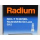 Lamp RADIUM RCC-T 70W/NDL/230/G12