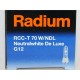 Lampe RADIUM RCC-T 70W/NDL/230/G12