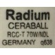 Lampe RADIUM RCC-T 70W/NDL/230/G12