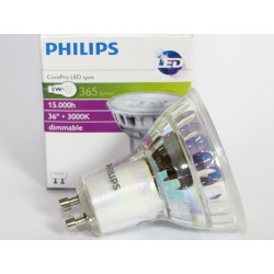 PHILIPS COREPRO DIODO EMISSOR DE LUZ GU10 5W 36D DIMMABLE 3000K