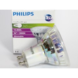PHILIPS COREPRO LED GU10 5W 36D DIMMABLE 3000K