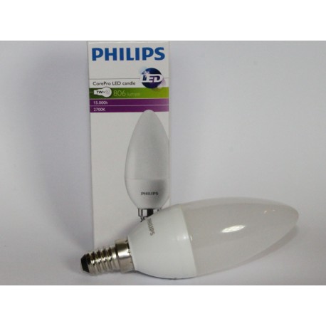 PHILIPS CorePro LED Candle 7W 2700K E14