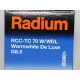 Ampoule RADIUM RCC-TC 70W/WDL/230/G8.5