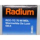 Bulb RADIUM RCC-TC 70W/WDL/230/G8.5