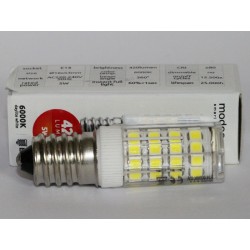 Cerámica LED 5W/860 E14 luz blanca muy