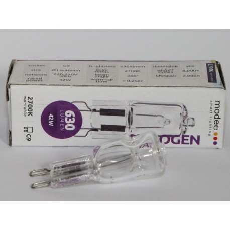 Halogen bulb G9 42W