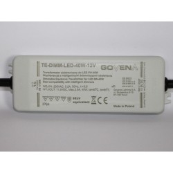 Electronic transformer for LED tape 40W 12V