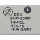 GE DXX 240V 800W T4-4 CL R7s - 15 UNGERN