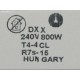 GE DXX 240V, 800W T4-4 CL R7s - 15 ΟΥΓΓΑΡΊΑ