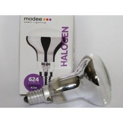 Halogen bulb spherical E27 42W