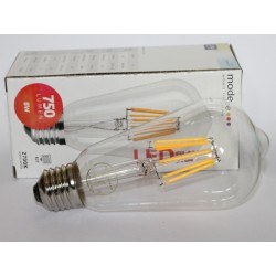 Filament ST64 LED 8W/827 E27