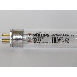 tubo Philips TUV TL 6W G5 (tuv 6w G6t5) 