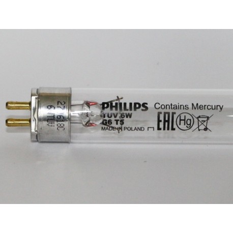 de buis van Philips TUV 6W TL G5 (tuv 6w G6t5) 