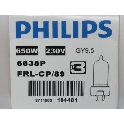 Philips 6638P 650W 230V GY9.5 FRL Broadway