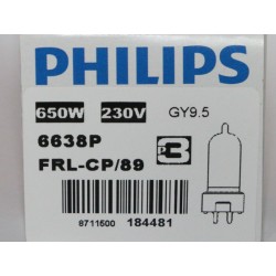 lampy Philips 6638P 650W 230V GY9.5 FRL w Broadway.