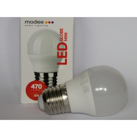 Bombilla G45 clásico de LED de 6W 3000K