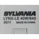 Lamp SYLVANIA LYNX-LE 40W 840 2G11