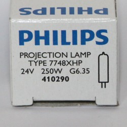 Philips 7748XHP 250W 24V G6.35 EHJ Focusline Piatto Filamento SE