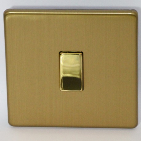 Switch to simple touch in brushed brass