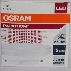 OSRAM LED-3,5 W GX53 2700K 270 lumen