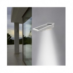 Applique Murale LED Solaire 4W 4000°K Blanc + Détecteur