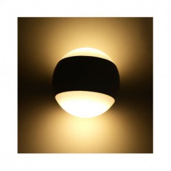 Lámpara de pared LED GU10 x 2, Gris Carbón