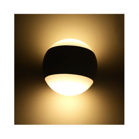 Wall sconce LED GU10 x 2, Charcoal Gray