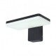 Applique murale LED 12W gris 3000 Kelvin IP54 1100 lumen