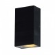 Wall sconce LED GU10 x 2, Charcoal Gray