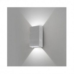Applique Murale LED 2x5W Rectangulaire 3000°K Blanc IP54