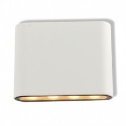 Applique murale rectangulaire LED 6W 4000°K blanc IP54 