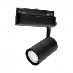 SSpot LED sur Rail Noir 25W 4000°K 2300 LM ( 3 phases )