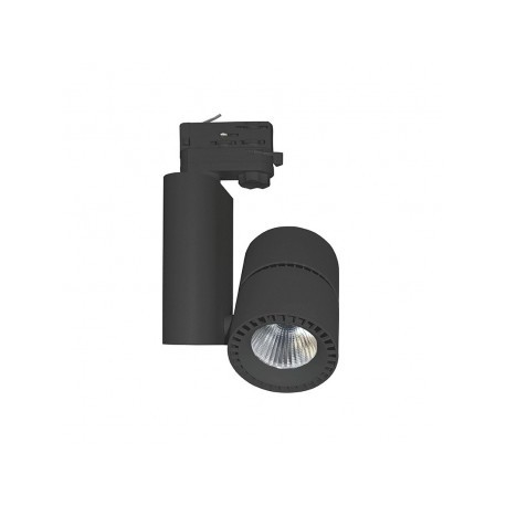 Spot LED sur Rail Noir 40W 3000°K 3600 LM