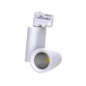 Reflektor na szynę biały 30W 4000 Kelvin 2550 lumenów + adapter na szynę 3 fazy