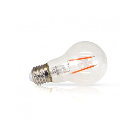 Ampoule filament LED COULEUR E27 2W ROUGE