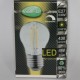 LED esférica E27 4W 2700 Kelvin REGULABLE luz cálida 430 lumen