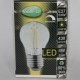 LED-sfäriska E27 4W-2700 Kelvin är DIMBAR varmt ljus 430 lumen