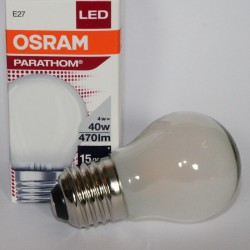 OSRAM PARATHOM P 40 4W 470LM 2700K E27 SPHERIQUE G45