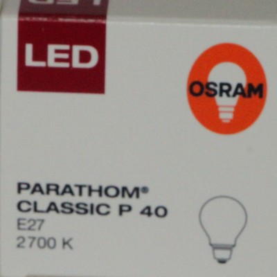 Osram DEL Filament Parathom pranzene 4,5 W = 40 W b22d Mat 470 lm Chaud variateur 