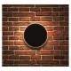 Applique murale LED rond anthracite 10W 3000 Kelvin IP54