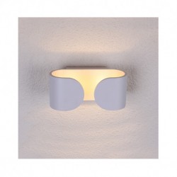 Lámpara de pared LED blanco 6W 3000 Kelvin, IP20