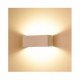 Applique murale LED blanc 6W 3000 Kelvin IP20